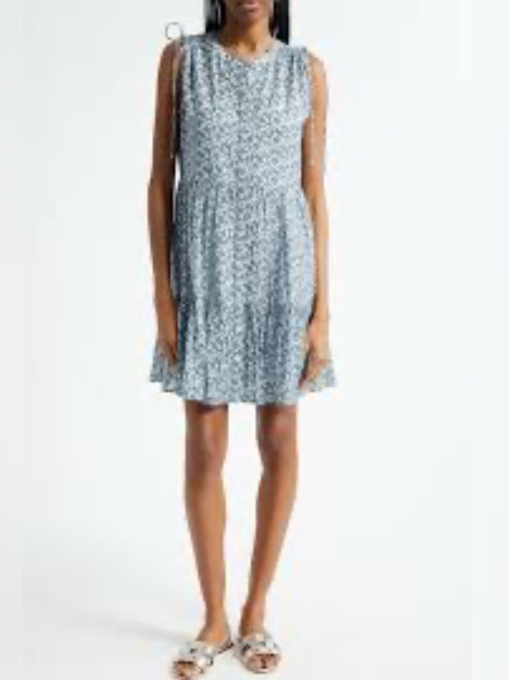 Verónica Beard Yulianna Floral Cotton Blend Dress